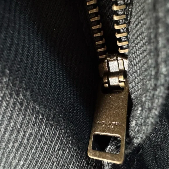 Saint Laurent Black Denim Bermuda Shorts - Picture 12 of 16